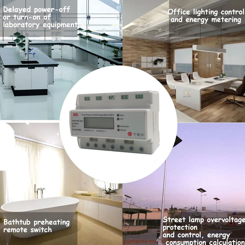 wifi smart application energy meter