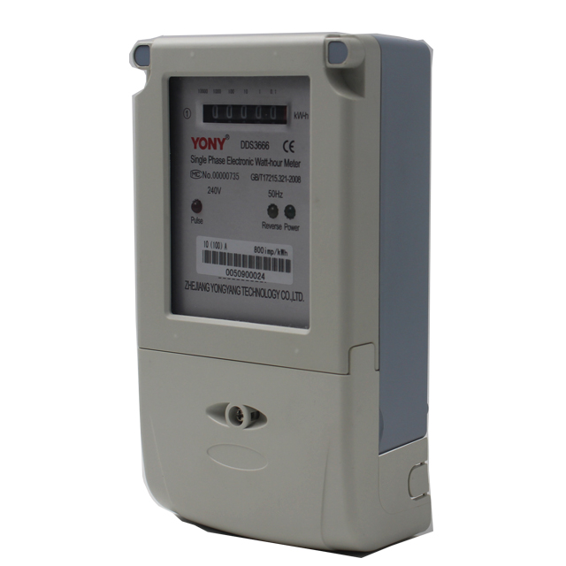 kwh dds3666 YONY brand single phase meter 