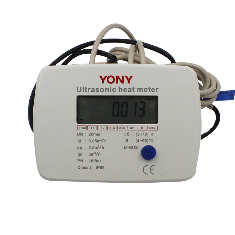 Ultrasonic Heat Meter BTU Meter Mbus RS485 Output