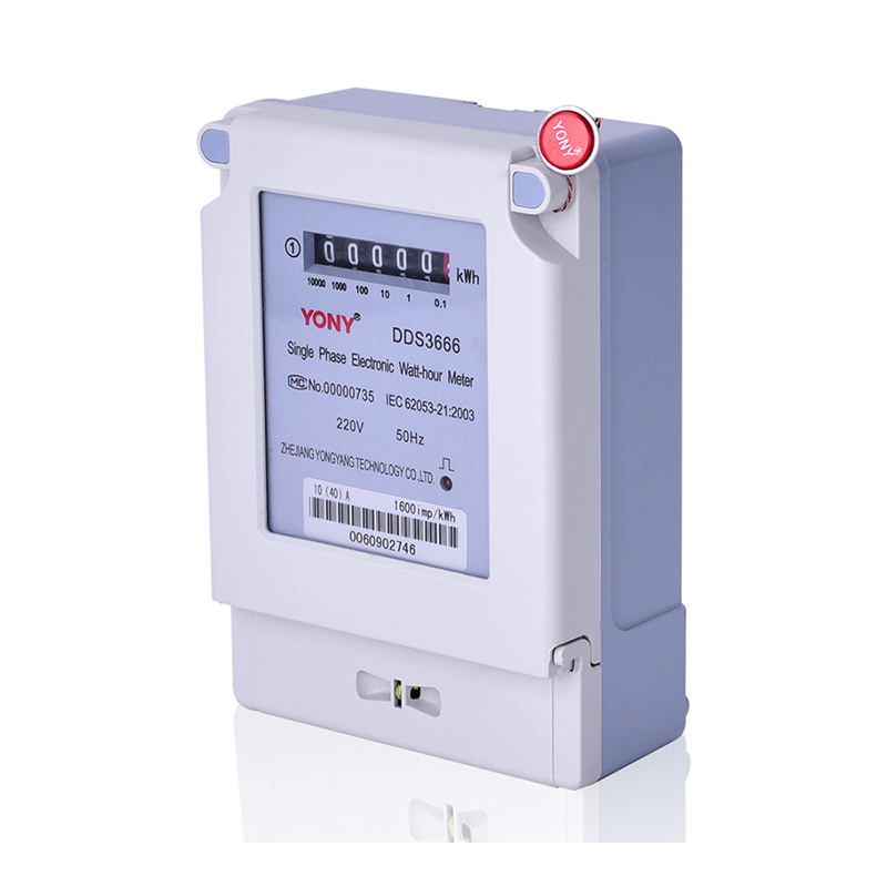 Single Phase Two Wire Electronic Kwh Meter