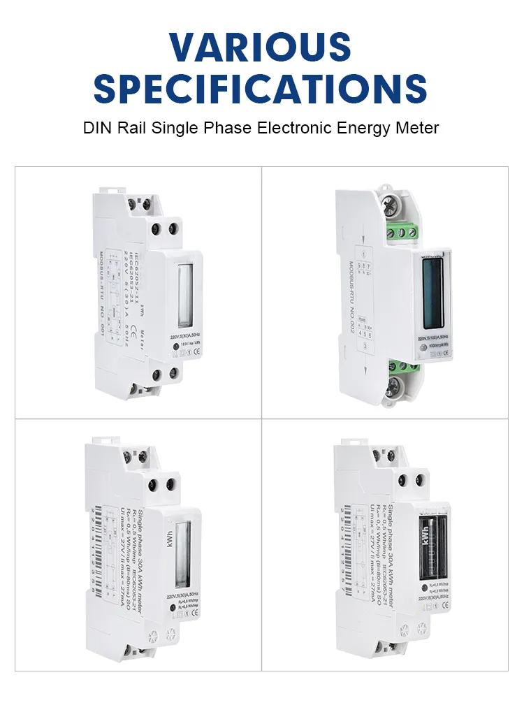 YONY DDS3666 din rail energy meter