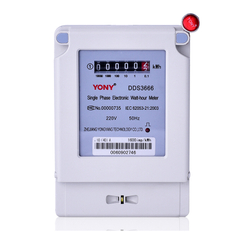Single Phase Two Wire Electronic Kwh Meter